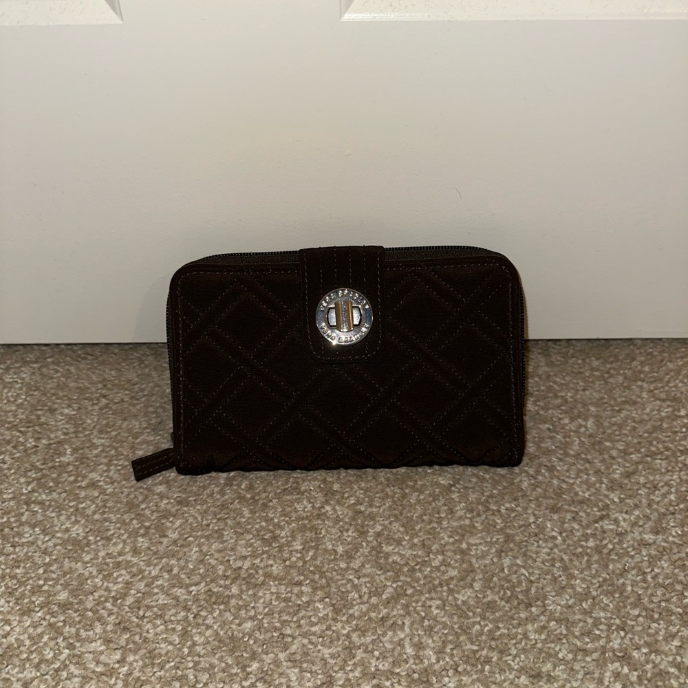 Vera Bradley Quilted Brown Wallet